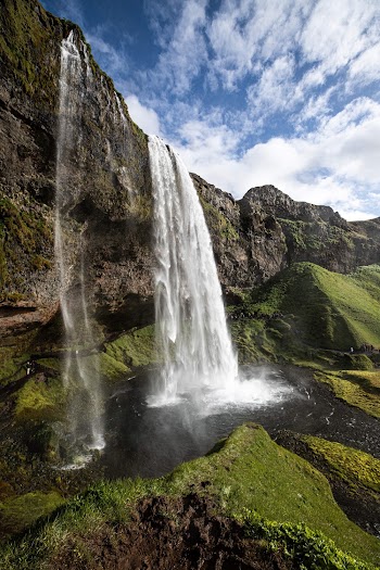 Time- Lapse Photography of a Waterfalls