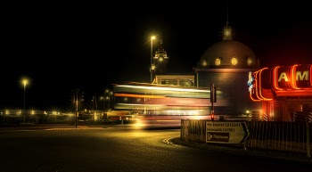 Time Lapse Photography of Building and Road