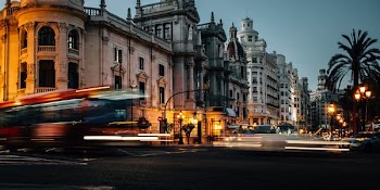 time-lapse photography of cars at the city