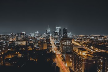 time-lapse photography of city buildings