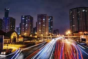 Time Lapse Photography of City Road at Nighttime