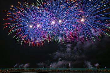 Time Lapse Photography Of Fireworks Display