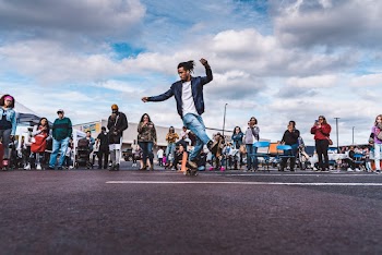Time Lapse Photography of Man Dancing in the Street