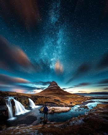 Time Lapse Photography of Mountain