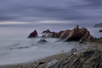 Time-Lapse Photography Of Ocean