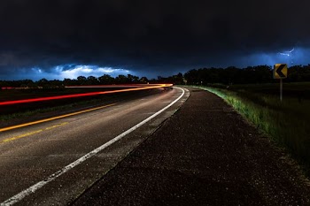 time lapse photography of raod