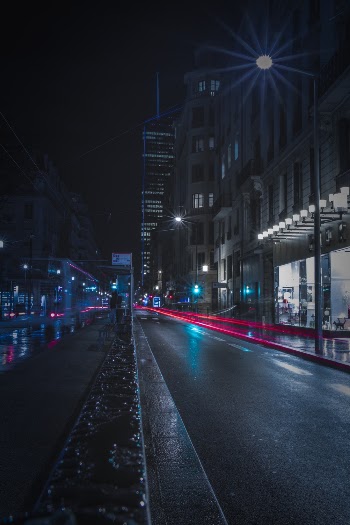 Time Lapse Photography Of Road