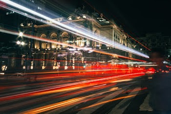 Time Lapse Photography of Road