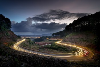 Time Lapse Photography Of Road