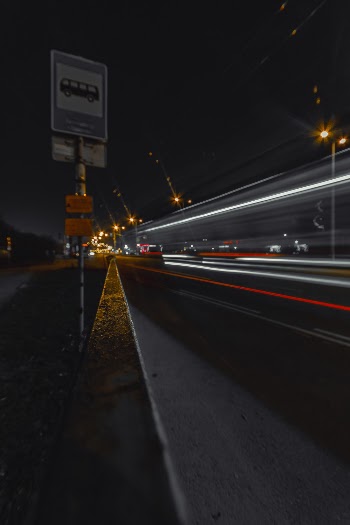 Time Lapse Photography Of Road During Nighttime