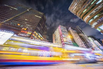Time-lapse Photography of Road Near Buildings