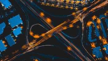 time lapse photography of street during nighttime