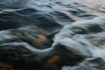 time lapse photography of water