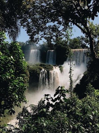Time Lapse Photography Of Waterfalls