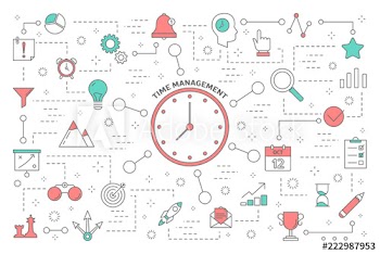 Time management concept