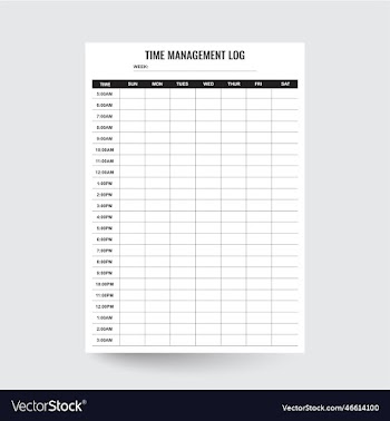 time management log