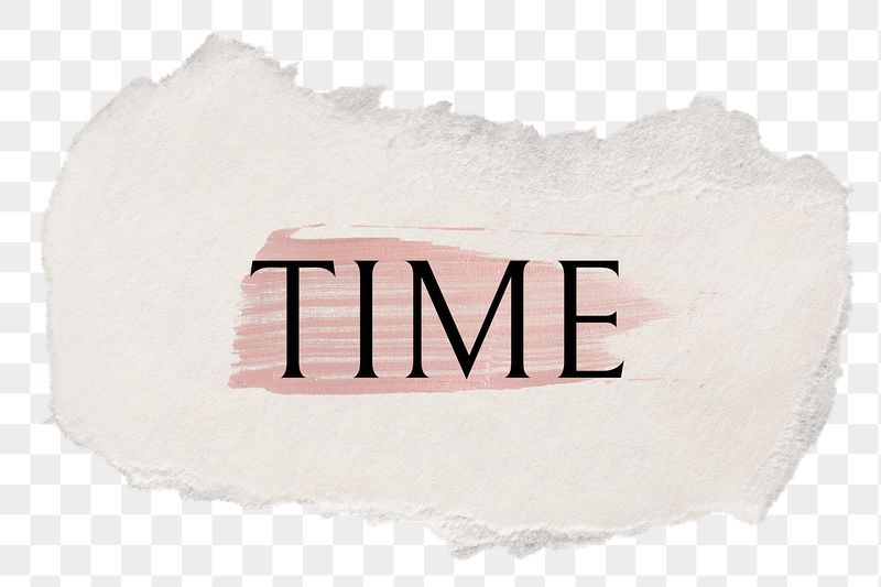 Time png word sticker typography, | Free PNG - rawpixel