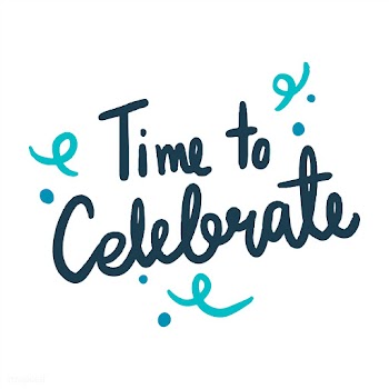 Time to celebrate typography vector | Free stock vector - 472422
