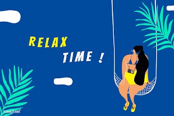 Time to relax | Free stock vector - 580379