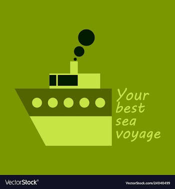 Time to travel concept happy family rides boat on vector image