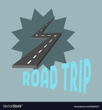Time to travel concept happy family rides car on vector image