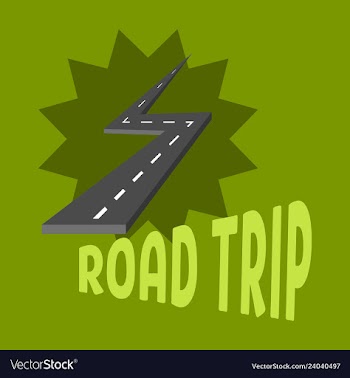Time to travel concept happy family rides car on vector image