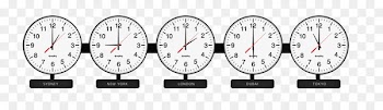 Time zone World clock Digital clock - clock 