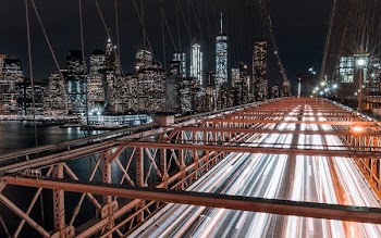 timelapse photo of bridge