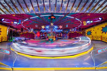 Timelapse Photography of Carousel