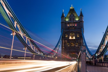 Timelapse Photography of Landmark Bridge