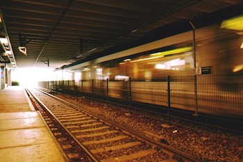 Timelapse Photography of Railroad