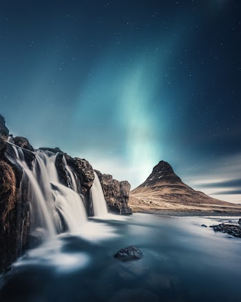 Timelapse Photography of Waterfall