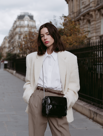 Timeless Elegance on a Parisian Street