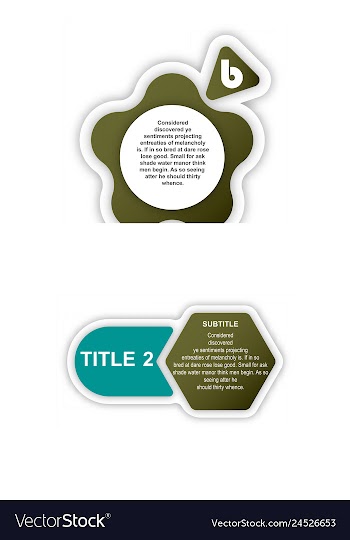 Timeline infografic hand drawn elements vector image