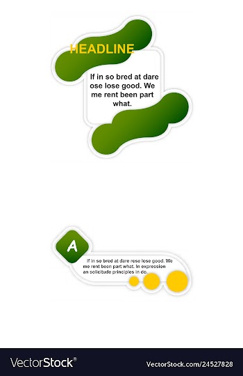 Timeline infografic hand drawn elements vector image