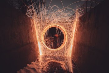 timeplase photo during night