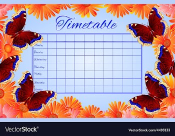 Timetable butterfly Nymphalis antiopa vector image