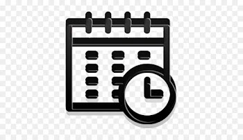 Timetable icon University icon Calendar icon