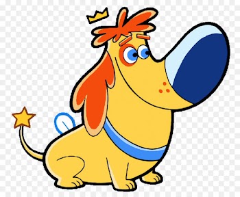 Timmy Turner Dog Poof Mr. Crocker Fairy - sparky background 