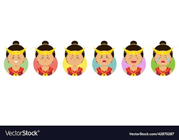 timur leste avatar with various expression