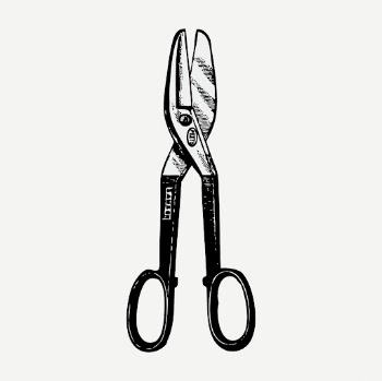 Tin snips drawing, tool vintage | Free PSD - rawpixel