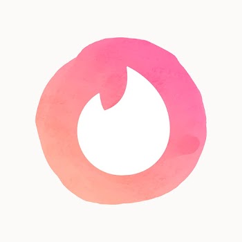 Tinder icon for social media in watercolor… | Free stock illustration | High Resolution graphic
