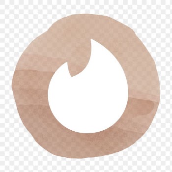 Tinder icon png for social media in… | Free stock illustration | High Resolution graphic