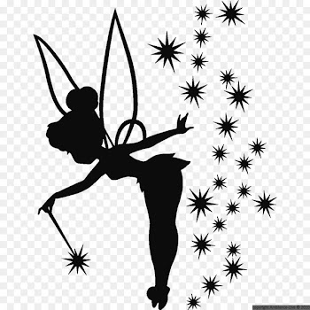 Tinker Bell Peter Pan Tattoo Fairy Wendy Darling - Tinkerbell silhouette 