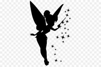 Tinker Bell Silhouette Peter Pan Image Pixie dust - Silhouette 