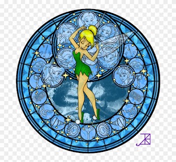 Tinkerbell's Stained Glass Circle - Tinkerbell Stained Glass Iphone X Case