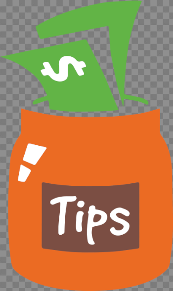Tip Jar Clipart - Full Size Clipart (#2449393) - PinClipart