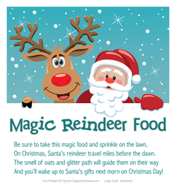 Tips From A Mom of 3: Magic Reindeer Food: Sprinkle on your Lawn ...
