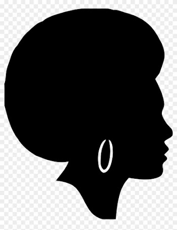 Tips, Tricks And Styles To Keep Your Natural Hair Healthy - Black Woman Profile Silhouette