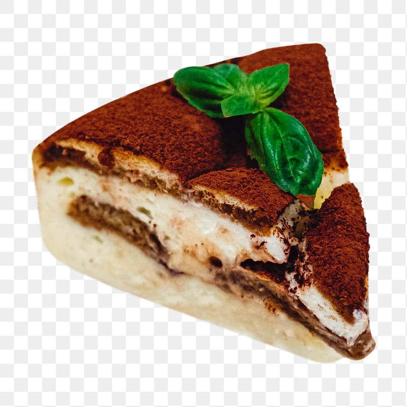 Tiramisu cake png sticker, transparent | Free PNG - rawpixel